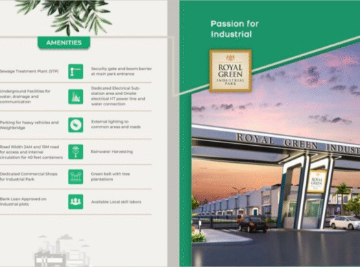 Industrial Plots For Sale in Royal Green Industrial Park Bahadurgarh