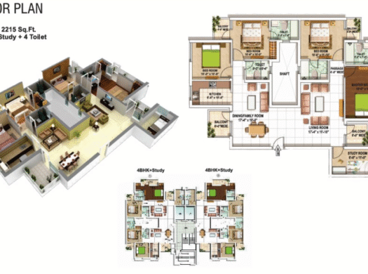 4 BHK Luxury Flat For Rent